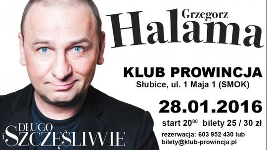 Stand Up w Prowincji: Grzegorz Halama