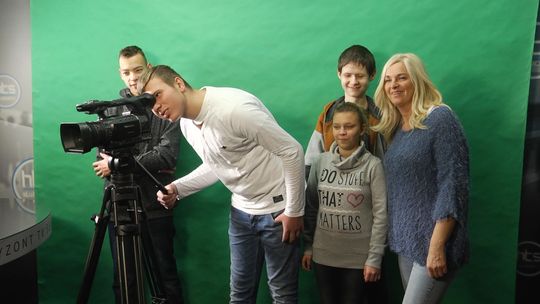 Światowy Dzień Telewizji - Uczniowie z wizytą w naszym studio !