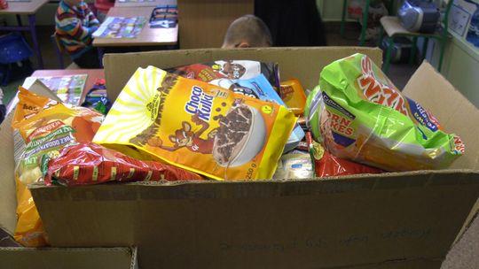 Szlachetna Paczka w Szkole Podstawowej nr 1 w Słubicach