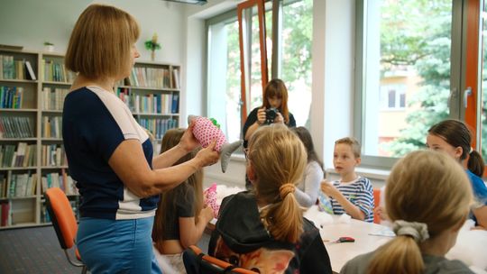 Taaka Ryba - warsztaty w międzyrzeckiej Bibliotece Publicznej
