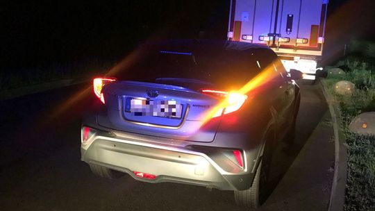 Toyota C-HR o wartości 90 000 zł odzyskana przez funkcjonariuszy SG!