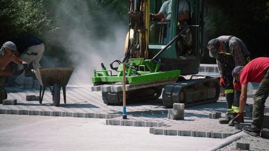Trwa budowa drogi w Kuligowie - Gmina Międzyrzecz