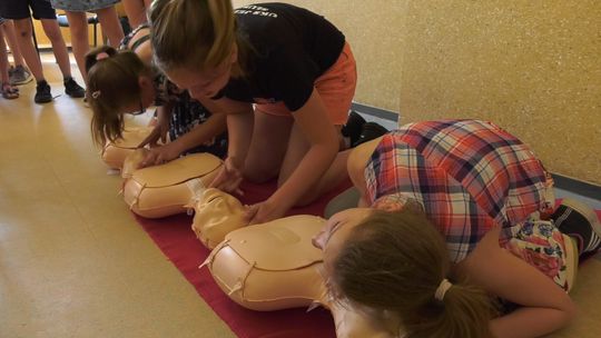 Uczniowie SP1 uczyli się pierwszej pomocy! 
