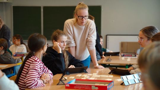Uczniowie ze Świebodzina włączyli się w próbę bicia rekordu w Rummikubie