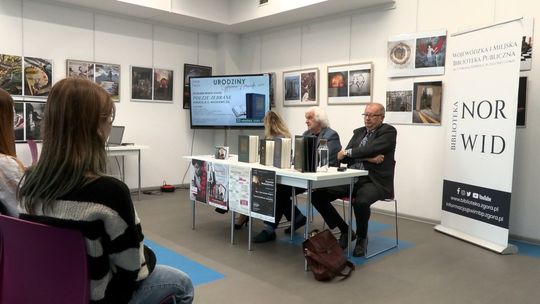 Urodziny Cypriana Norida w Wojewódzkiej i Miejskiej Bibliotece Publicznej w Zielonej Górze