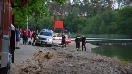 Utonięcie chłopca nad jeziorem w Rzepinie 