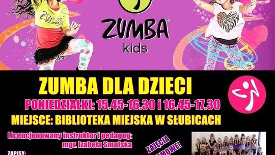 W Słubickiej Bibliotece ruszają zajęcia zumby ! 