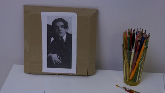 Warsztaty przy wystawie „Wizualizacja tekstów poetyckich”