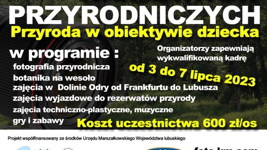 Warsztaty Przyrodnicze - zaproszenie