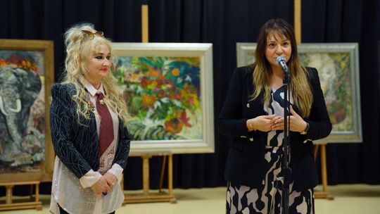 Wernisaż wystawy Renaty Tubielewicz w  Międzyrzeckim Ośrodku Kultury