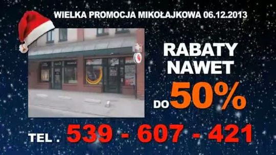 WIELKA PROMOCJA MIKOŁAJKOWA RABATY DO 50 %