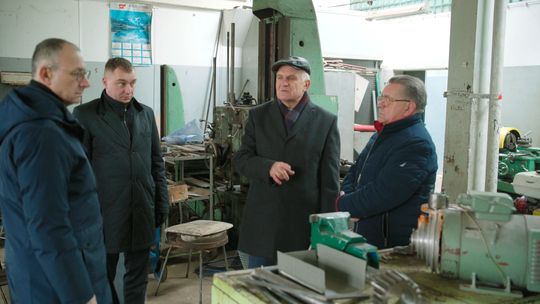 Wojewoda Lubuski z wizytą w Powiecie Świebodzińskim Wojewoda Lubuski z wizytą w Powiecie Świebodzińskim