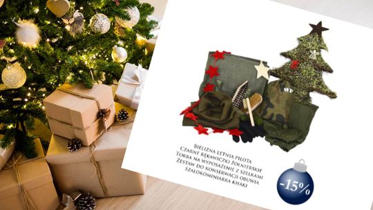 Wojsko sprzedaje świąteczne zestawy prezentowe. "Nie wylądujesz z zakupem w lesie" Wojsko sprzedaje świąteczne zestawy prezentowe. "Nie wylądujesz z zakupem w lesie"