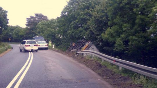 Wypadek przed Kunowicami