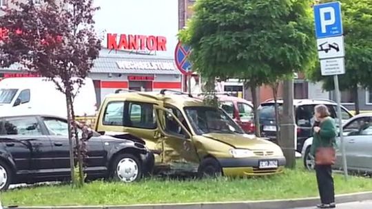 Wypadek przy ul. Kościuszki Wypadek przy ul. Kościuszki