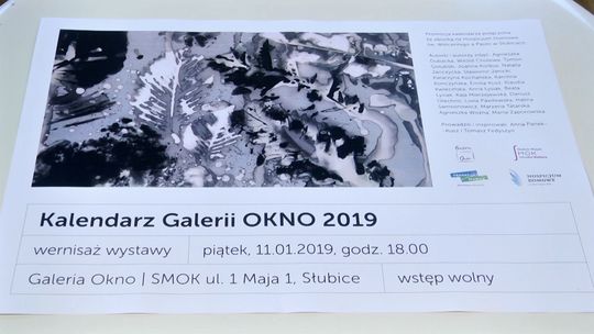 Wystawa kalendarza Galerii OKNO i akcent charytatywny Wystawa kalendarza Galerii OKNO i akcent charytatywny