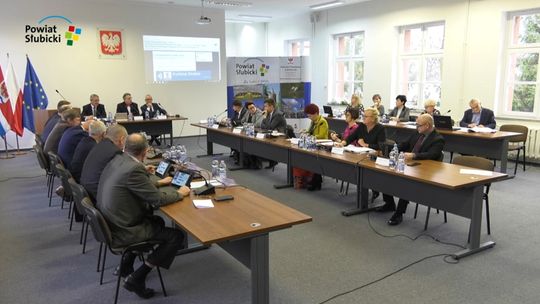 XV Sesja Rady Powiatu Slubickiego