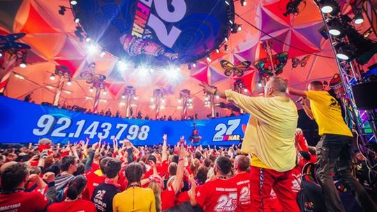 Zadeklarowana kwota na zakończenie 27. Finału WOŚP: 92 143 798 PLN!!!