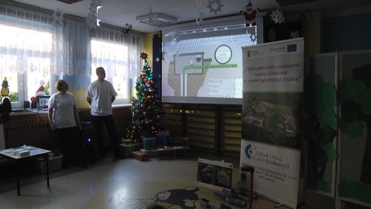 Zakład Usług Wodno-Ściekowych w Przedszkolu Miś Uszatek