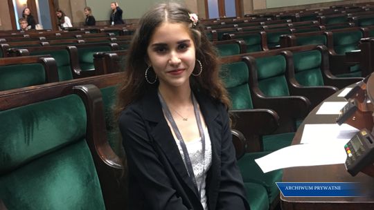 Zdolna, mądra i utalentowana, czyli Nadia Oleszczuk uczennica Rzepińskiego Liceum