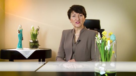 Życzenia Wielkanocne od Marszałka Województwa Lubuskiego - Elżbiety Anny Polak