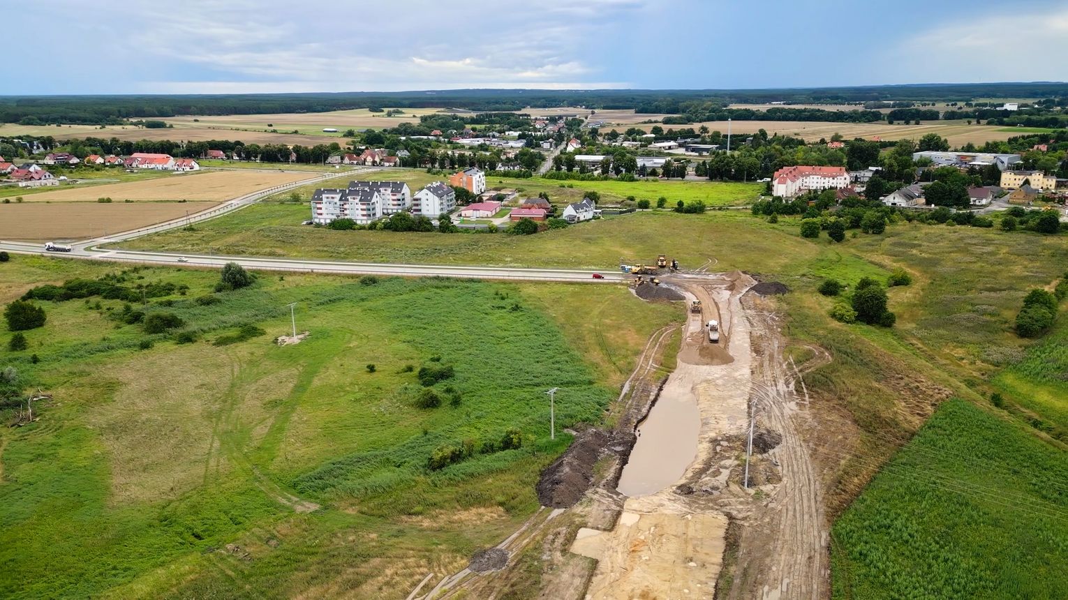 Budowa pierwszego odcinka obwodnicy w Międzyrzeczu