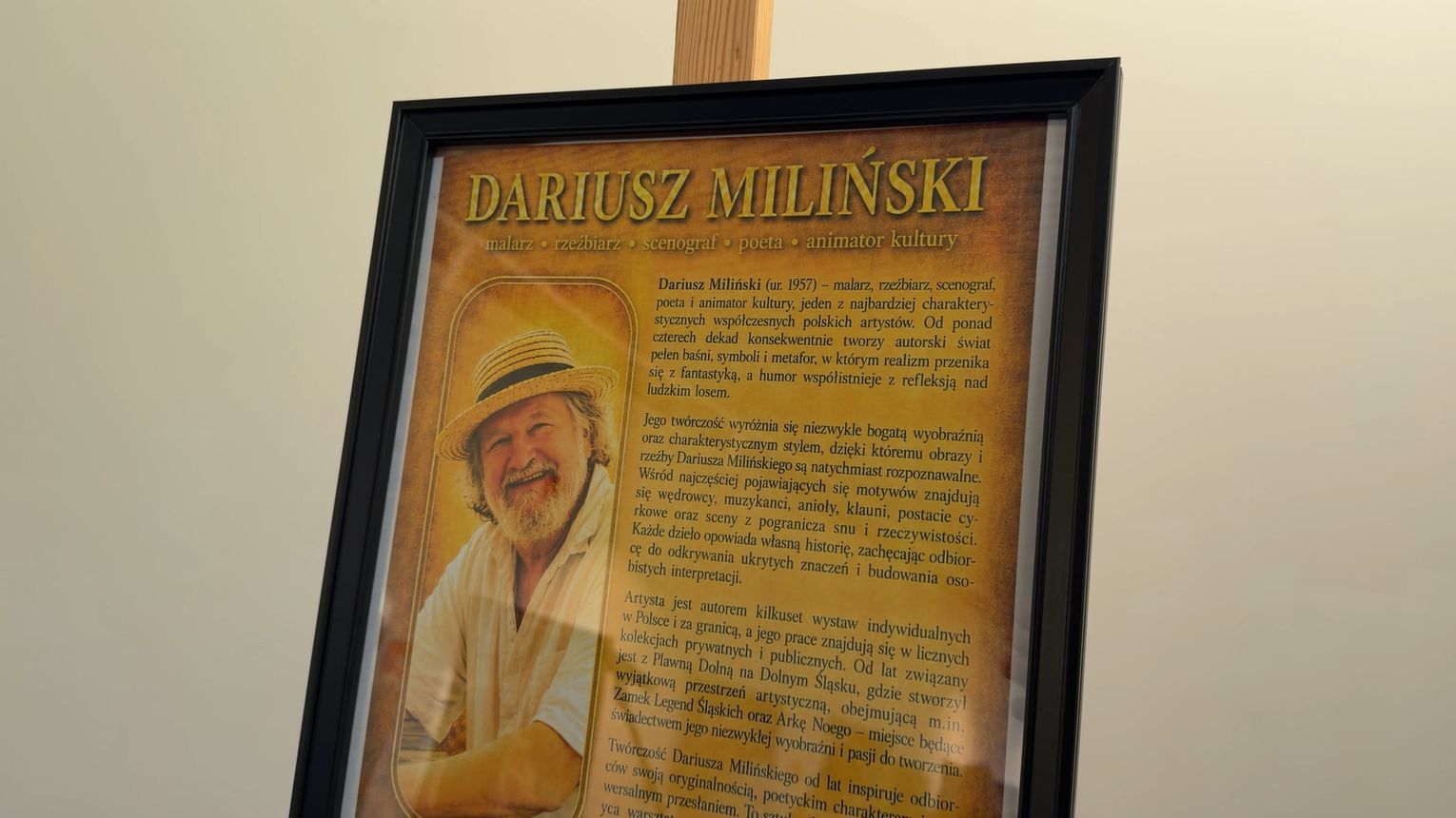 Dariusz Miliński w Regionalnym Centrum Animacji Kultury