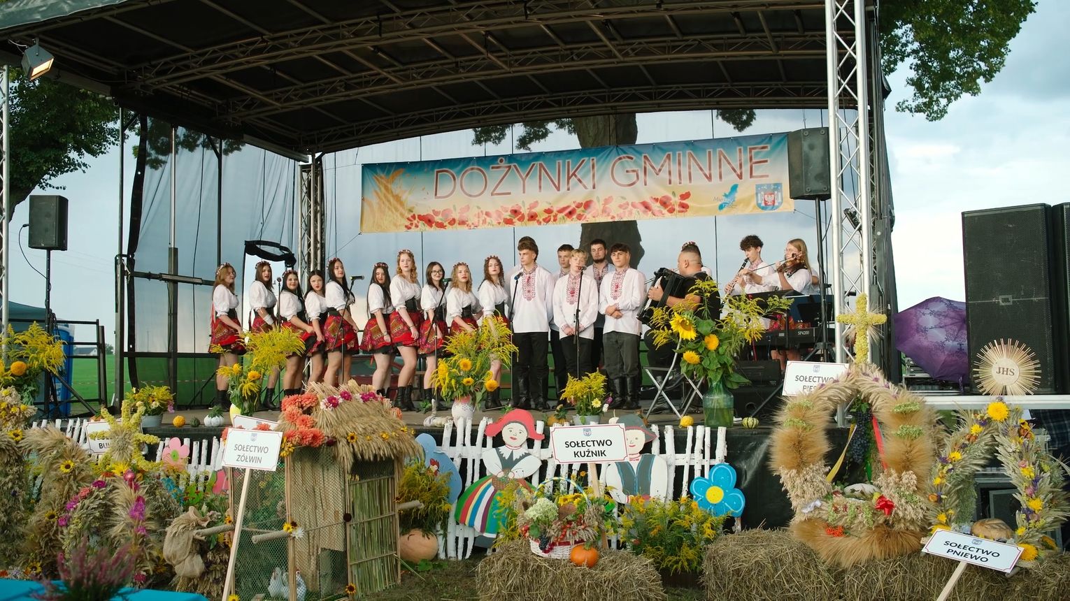 Dożynki Gminne w Pieskach - Gmina Międzyrzecz