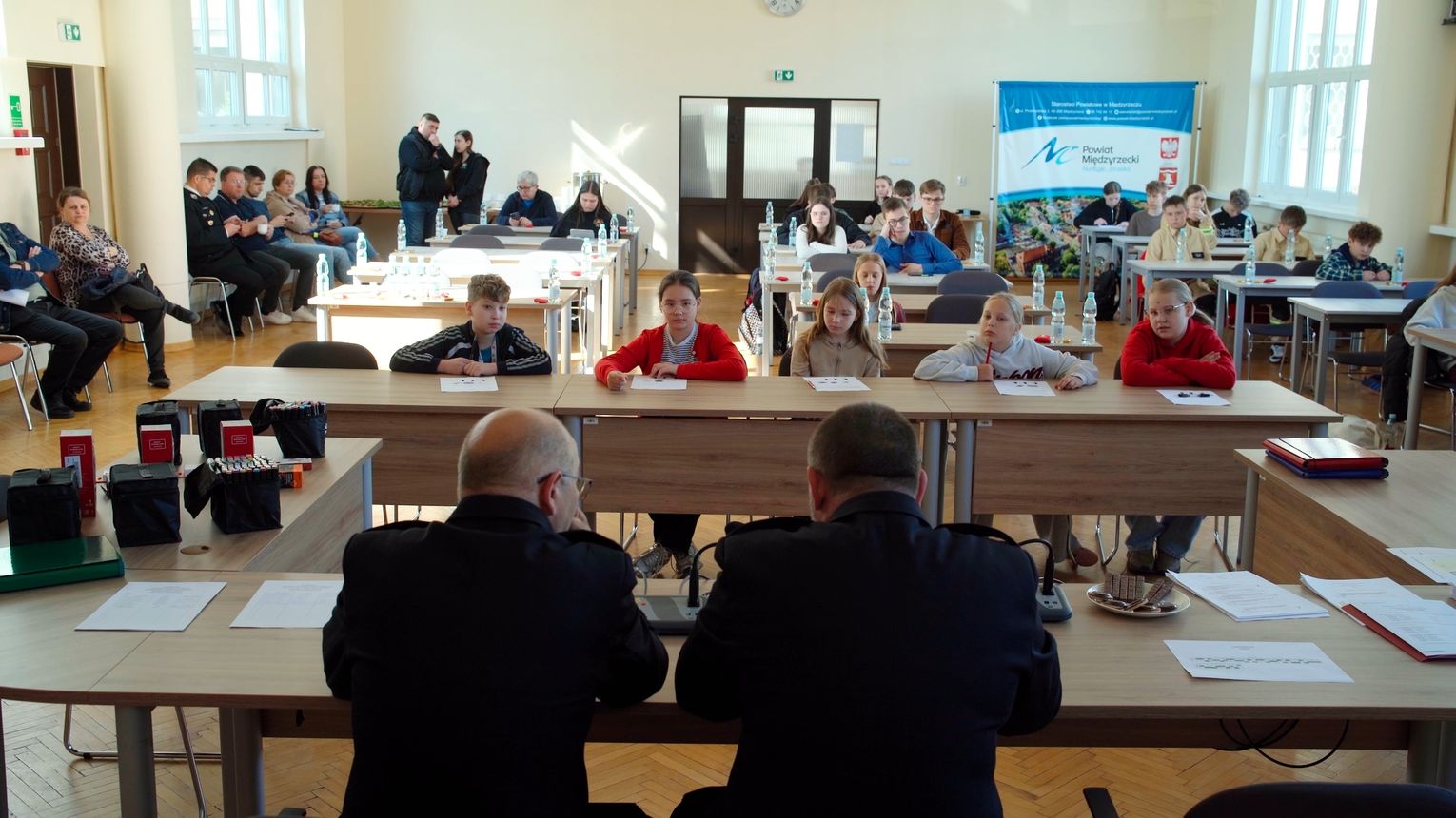 Eliminacje powiatowe turnieju „Młodzież Zapobiega Pożarom” odbyły się w Międzyrzeczu