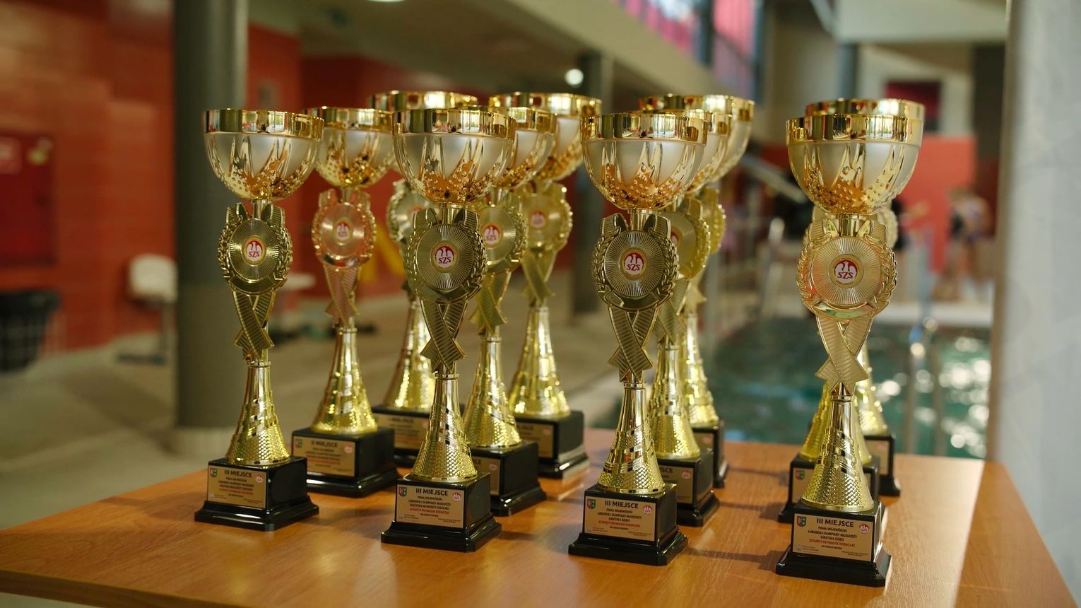 Finały wojewódzkie w sztafetach na Pływalni Kasztelanka w Międzyrzeczu