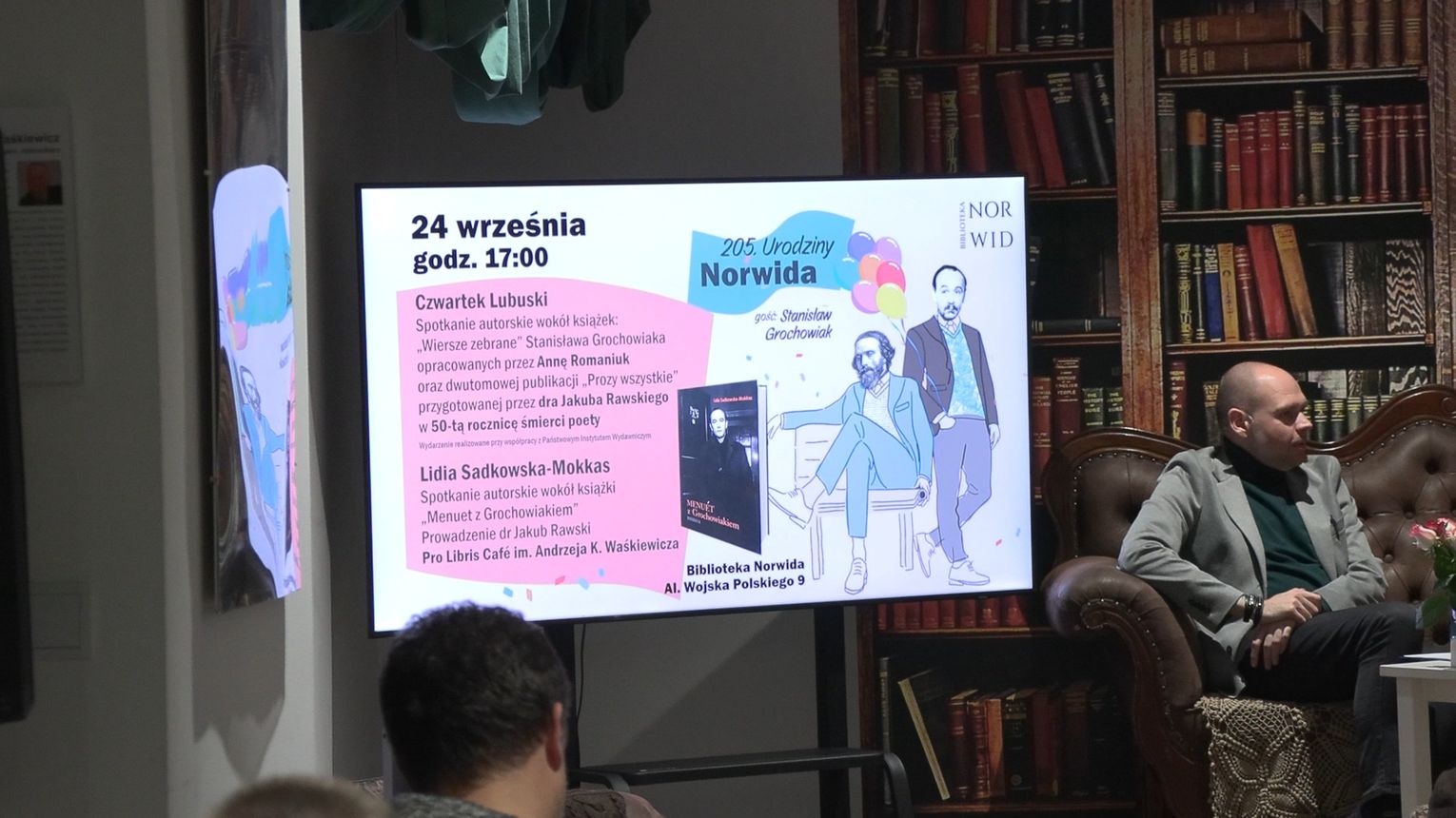 Grochowiak bliżej niż wiersze. Opowieść o poecie i jego fascynacji Norwidem
