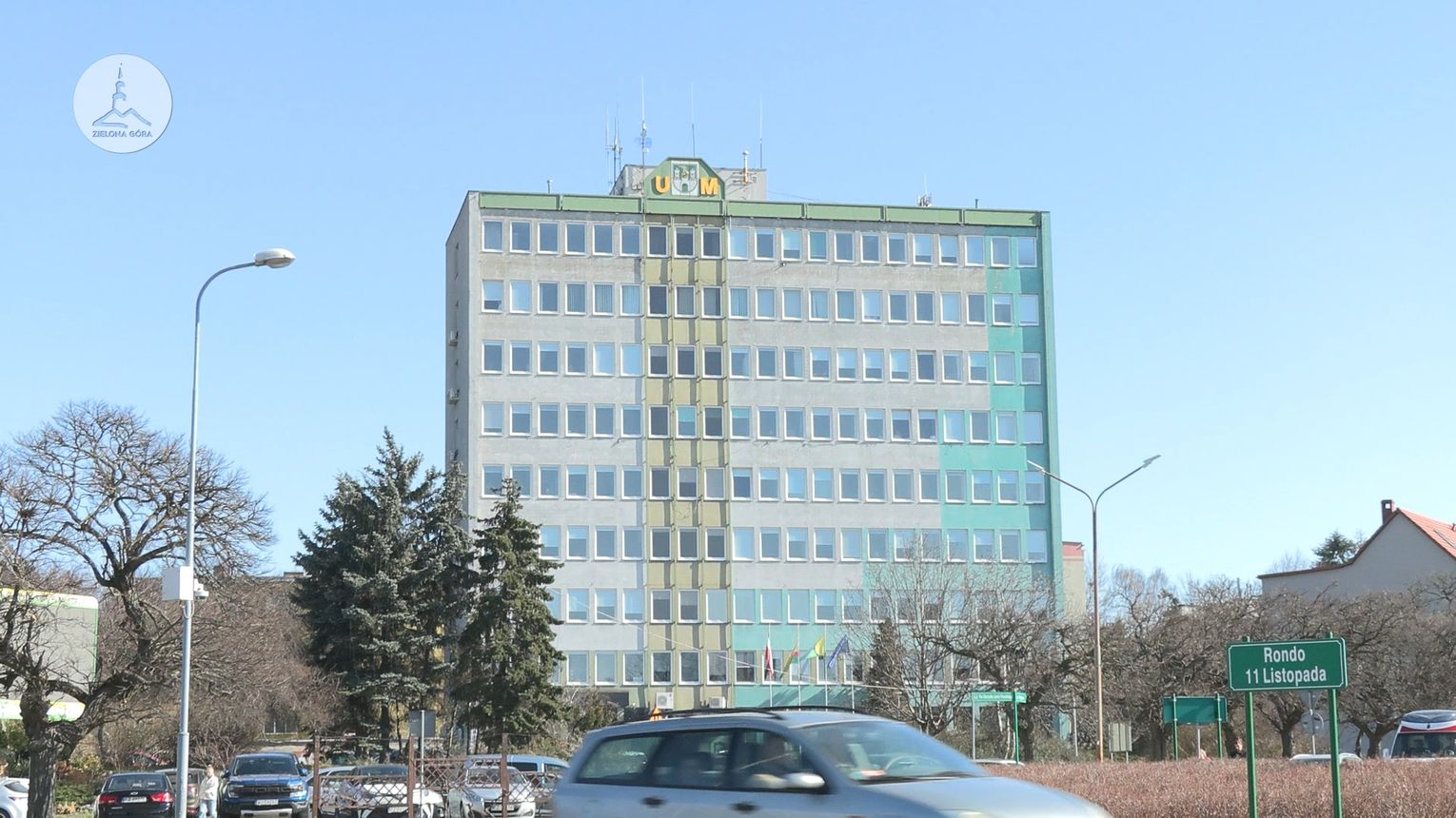 Konferencja prasowa w urzędzie miasta - Budowa Zachodniej Obwodnicy Zielonej Góry