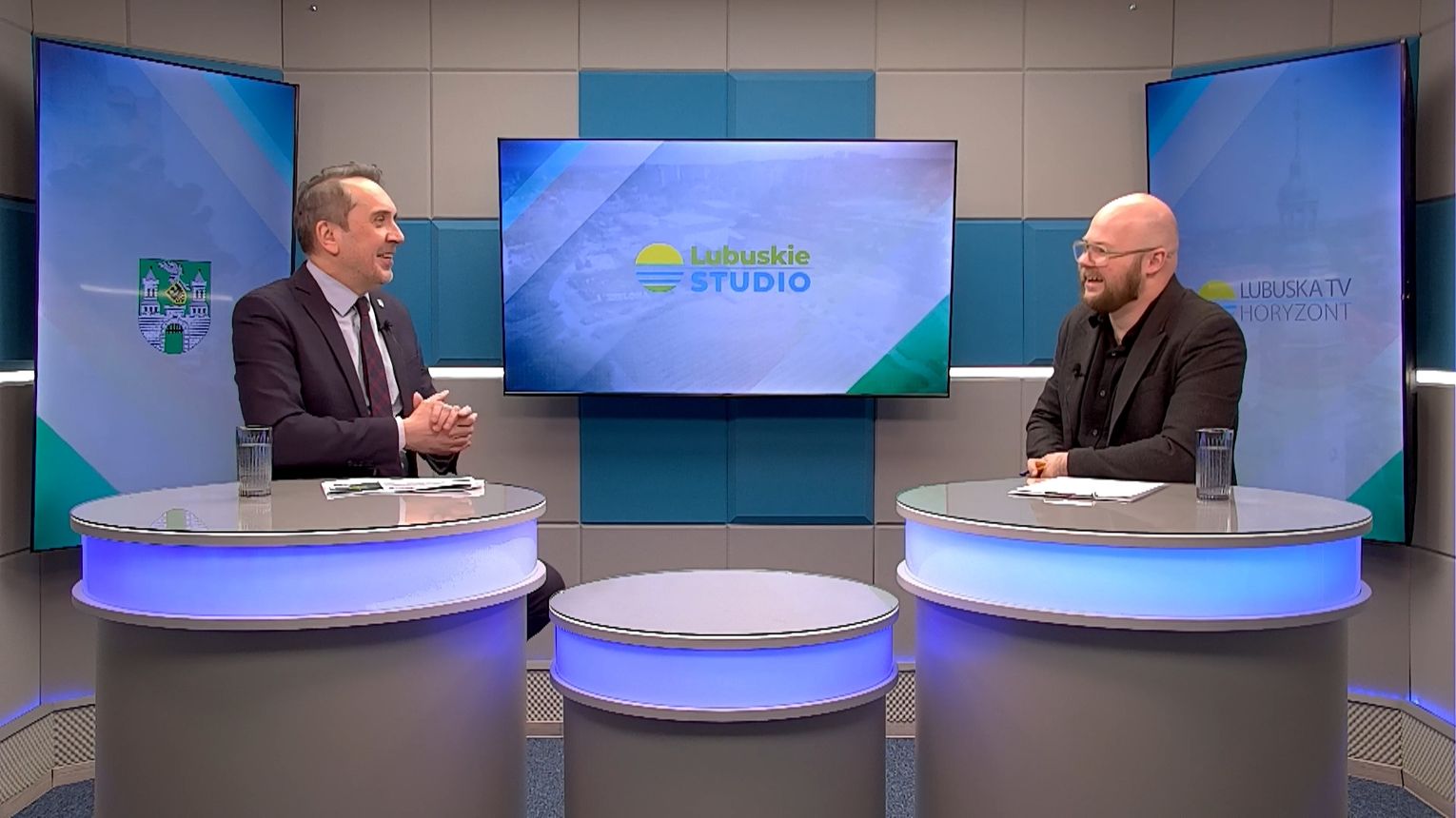 Lubuskie Studio - gość: Marcin Pabierowski (Prezydent Miasta Zielona Góra)