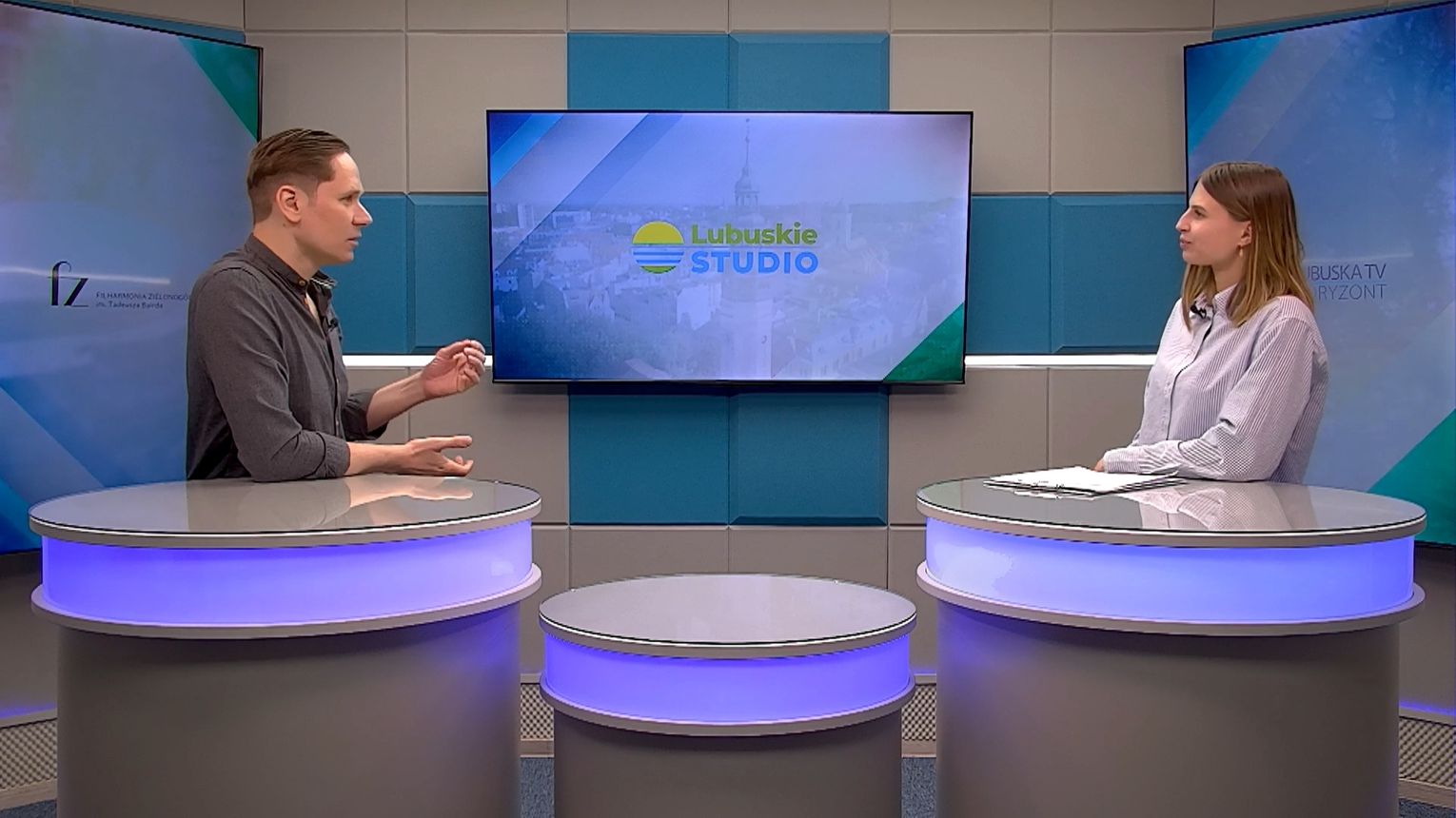 Lubuskie Studio - gość: Rafał Kłoczko, Dyrektor Filharmonii Zielonogórskiej im. Tadeusza Bairda