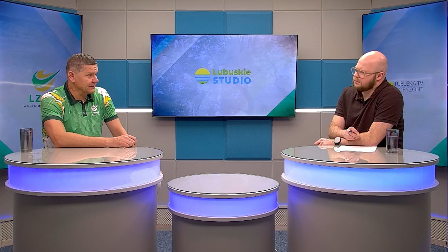 Lubuskie Studio- gość Tomasz Paluch - prezes Lubuskiego Związku Piłki Siatkowej