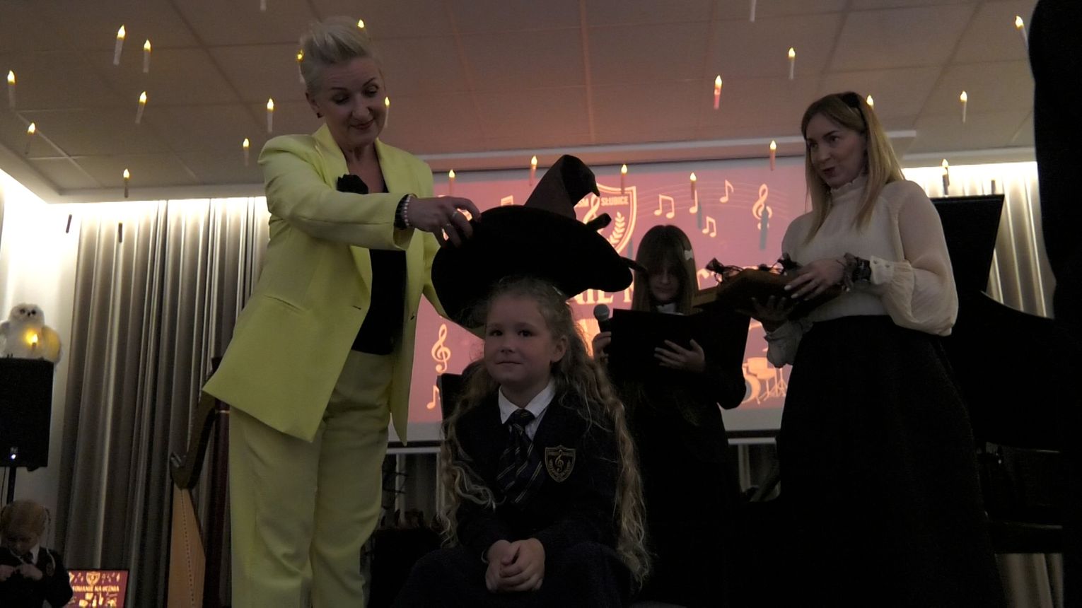 Magiczne pasowanie pierwszoklasistów w SNOSM Słubice