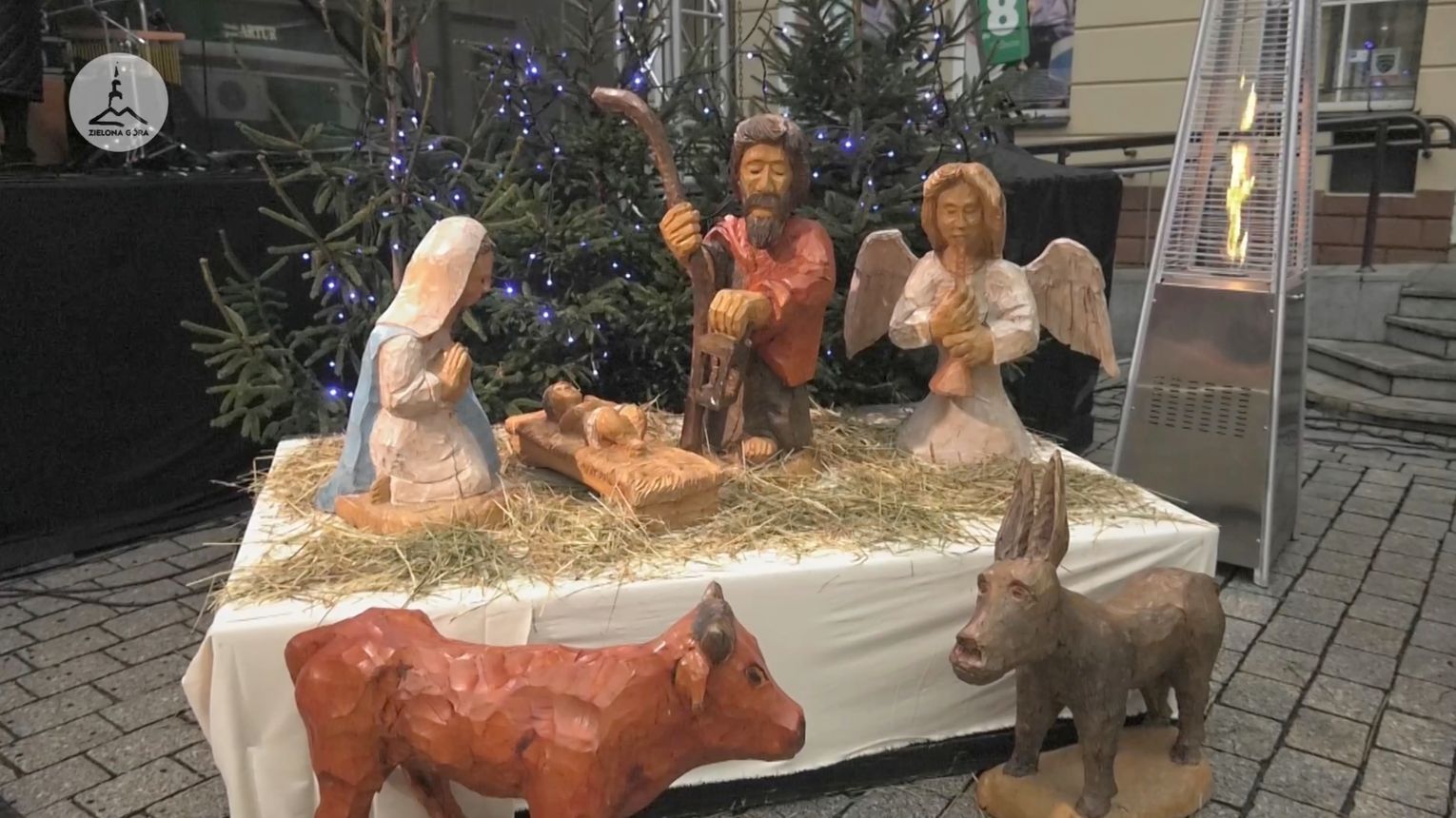 Miejska Wigilia na zielonogórskim deptaku