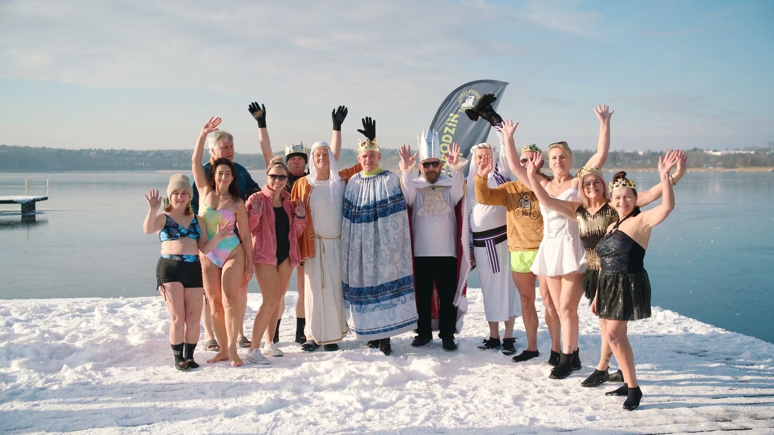 Morsowanie w Wilkowie z okazji Święta Trzech Króli