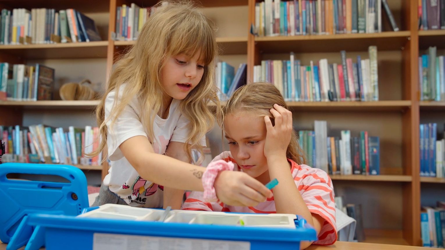 Noc Bibliotek w Skwierzynie z Akademią Pana Kleksa i klockami LEGO