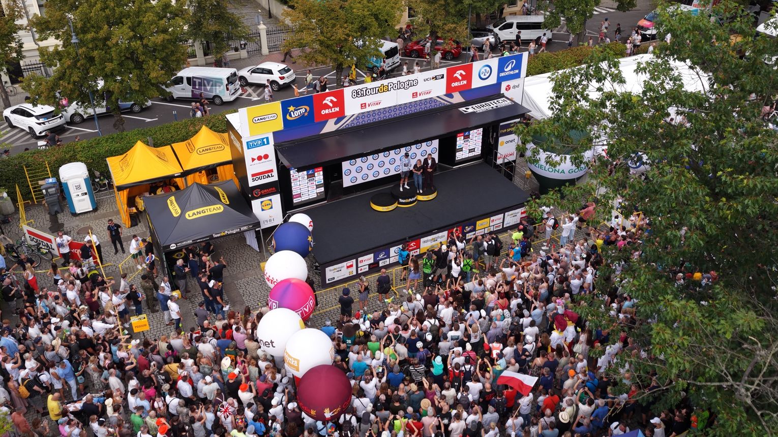 Po ponad 20 latach meta Tour de Pologne wróciła do Zielonej Góry