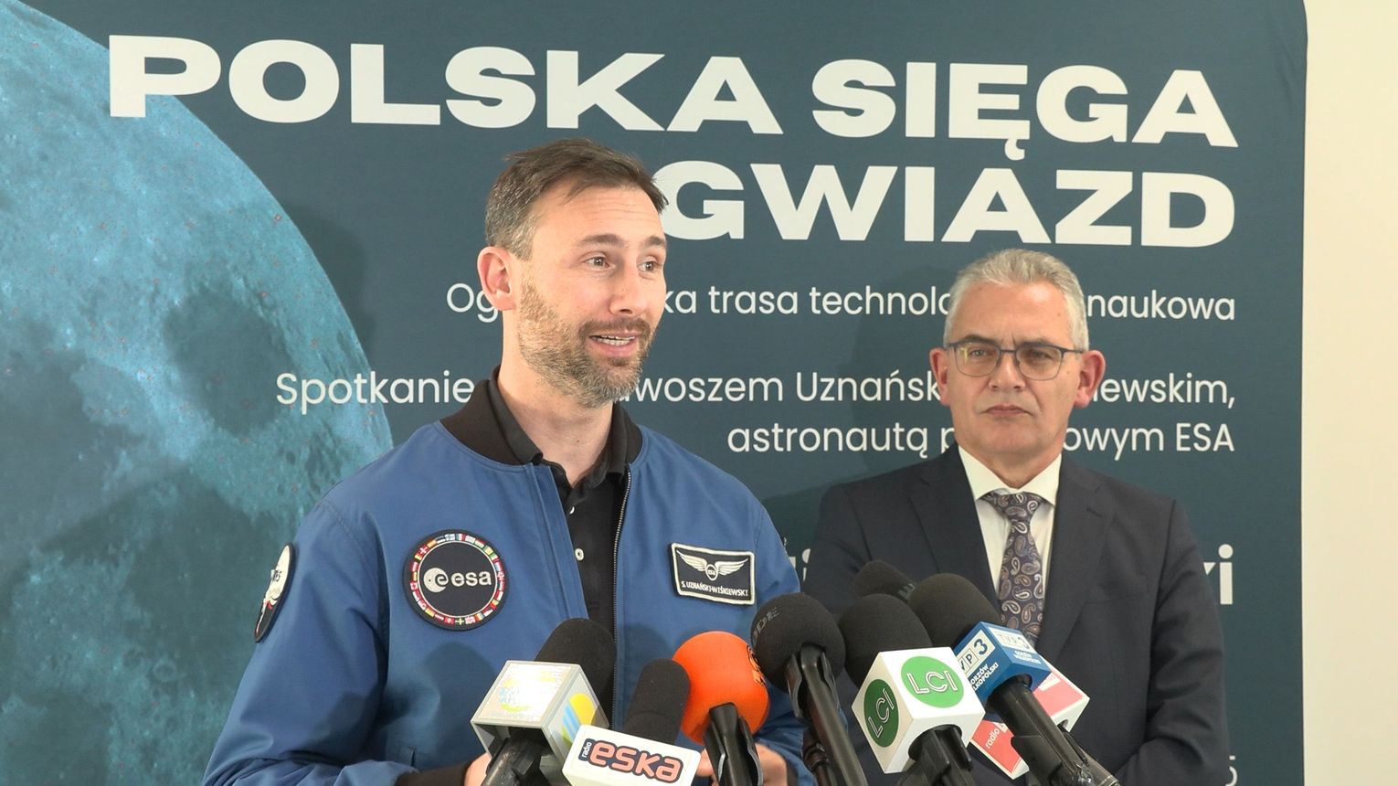 Polski Astronauta odwiedził Park Technologii Kosmicznych w Zielonej Górze.
