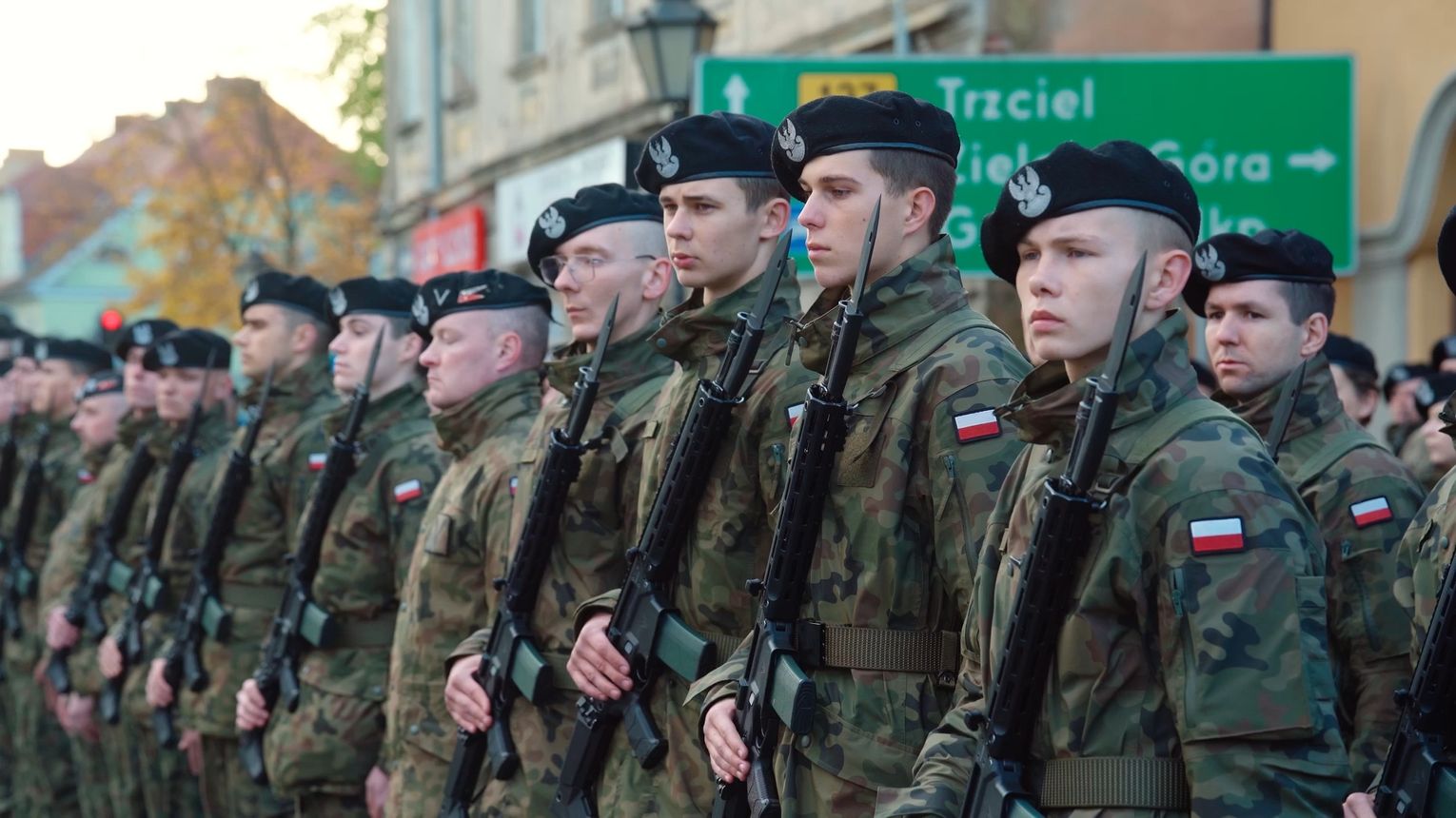 Ponad 150 elewów złożyło przysięgę wojskową w Międzyrzeczu