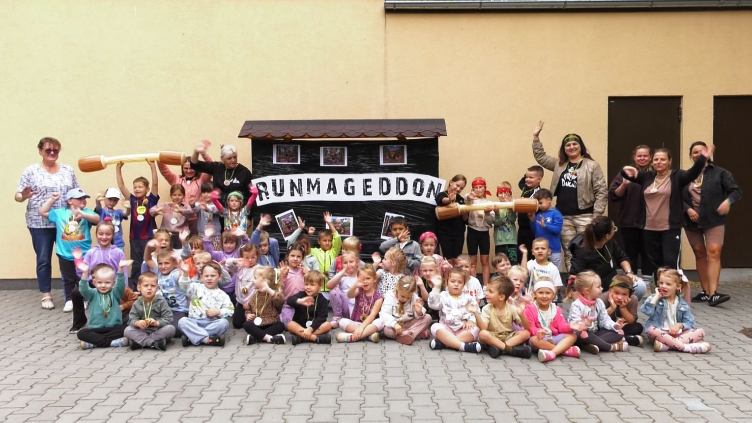 Runmageddon dla przedszkolaków Misia Uszatka