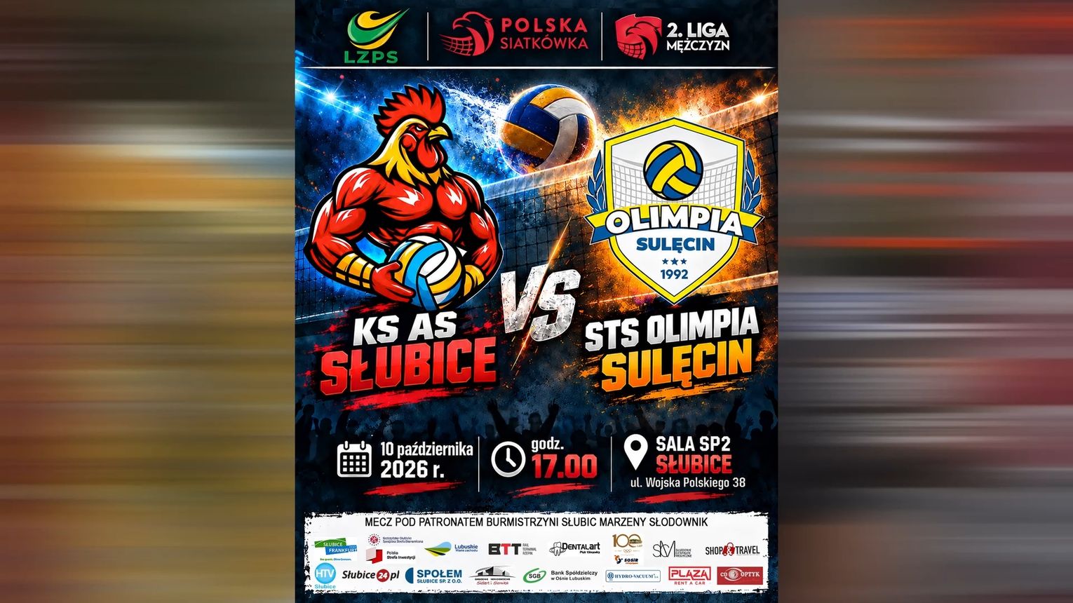 Siatkarskie derby regionu. KS AS Słubice podejmie STS Olimpię Sulęcin