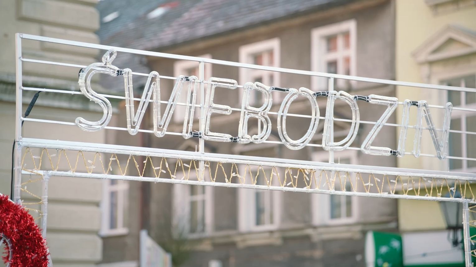 Sonda świąteczna w Świebodzinie