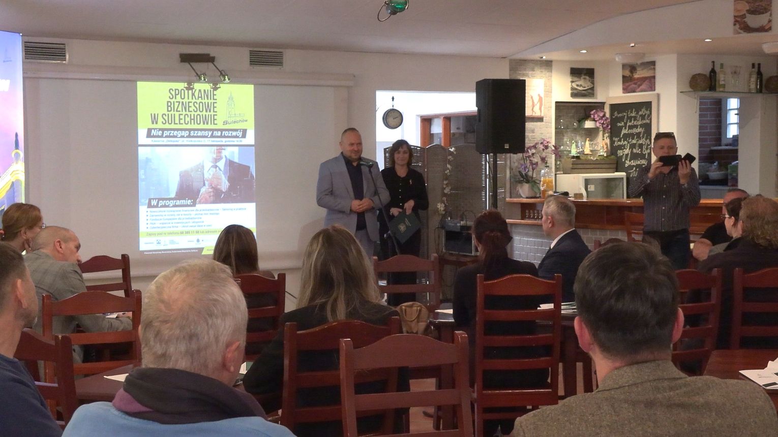 Spotkanie biznesowe w Sulechowie