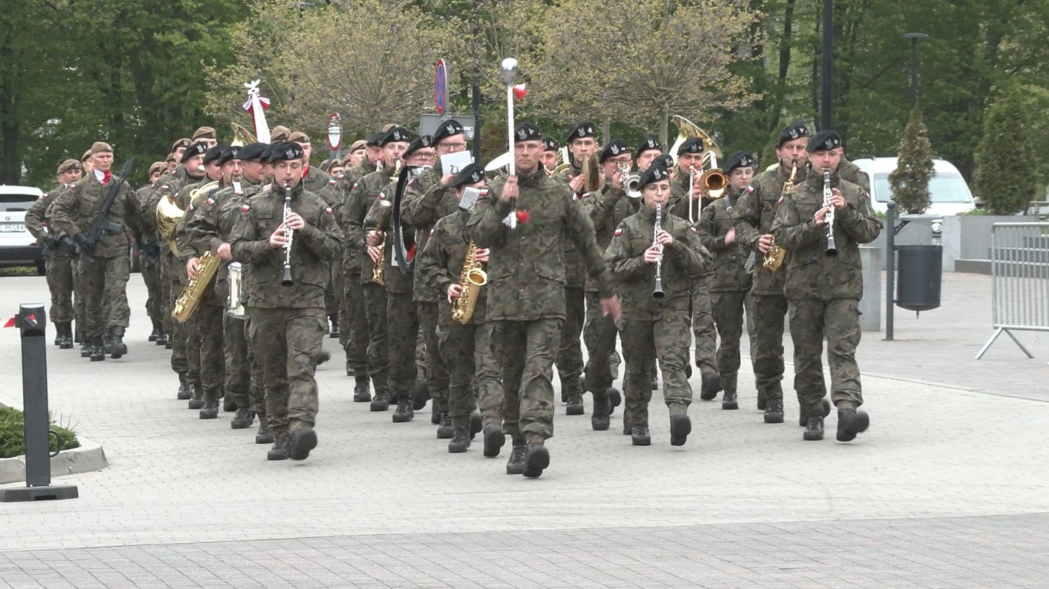 Uroczysta przysięga terytorialsów w Nowej Soli