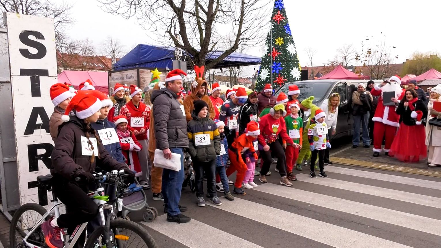 VII Bieg Mikołajkowy w Słubicach - rodzinna integracja w świątecznym akcencie