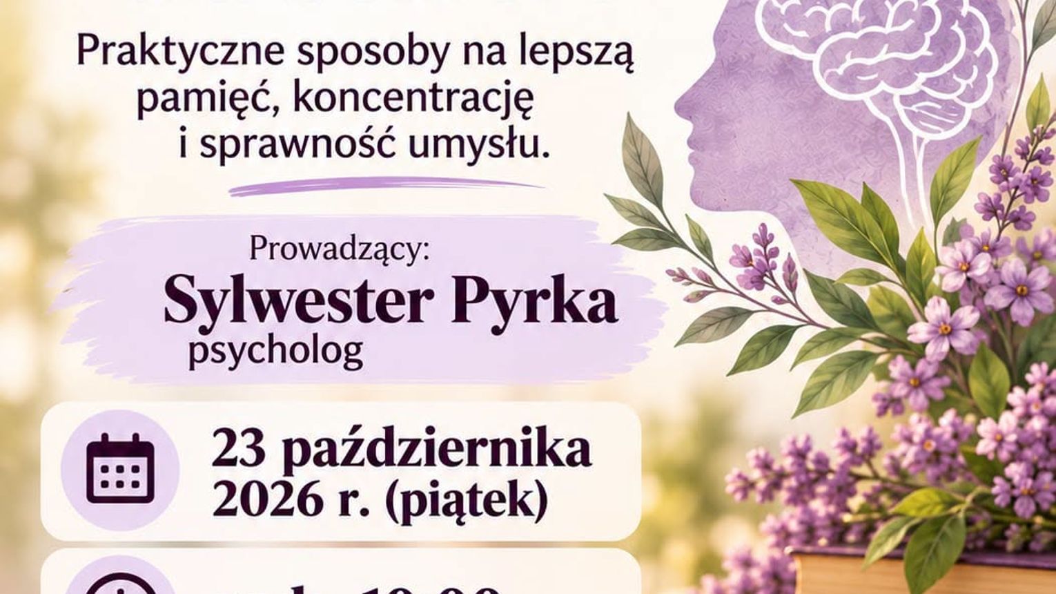 Warsztaty dla seniorów w ramach Pracowni Pamięci