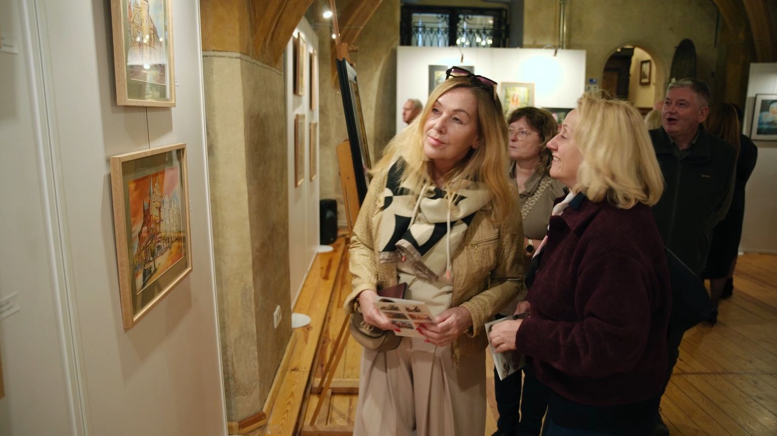 Wernisaż wystawy akwareli „Rytm i melodia” w Muzeum Regionalnym Świebodzin